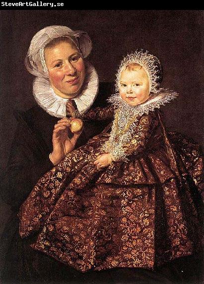 Frans Hals Catharina Hooft with her Nurse WGA